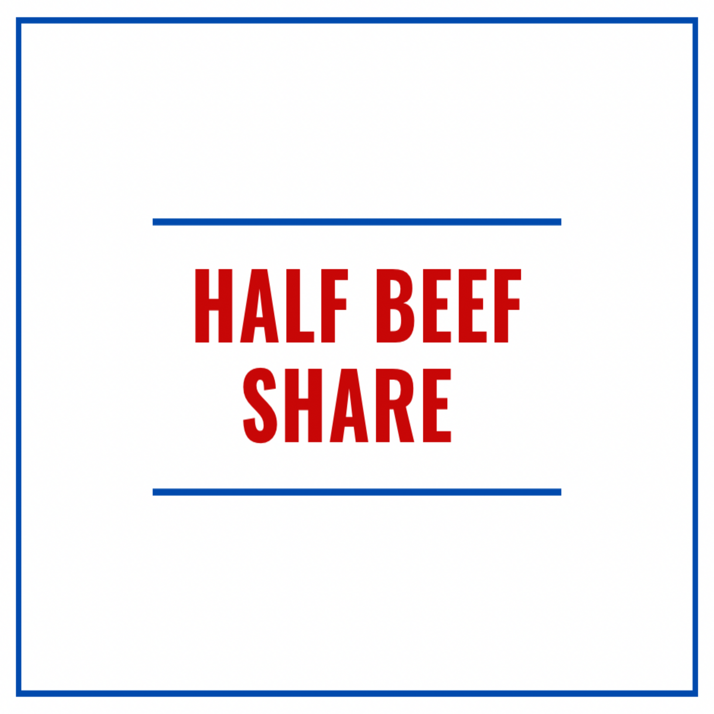 Half Beef Deposit