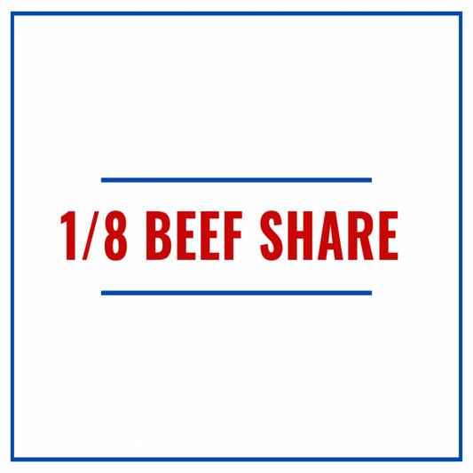 1/8 Beef Share